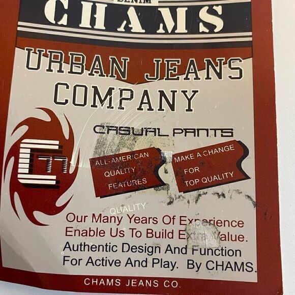 💦Chams Boys Denim Fashion Jeans size: 6 - Picture 7 of 8
